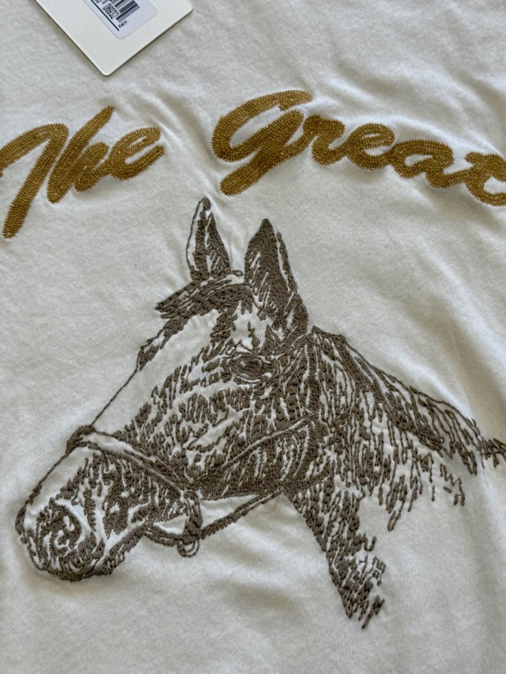 🦉 NWT THE GREAT HORSE T -SHIRT